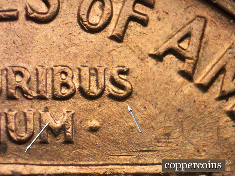 Die-stage C marker on 1963D•1MM•029 (1963 Repunched Mint Mark).