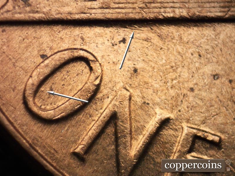 Die-stage C marker on 1963D•1MM•029 (1963 Repunched Mint Mark).