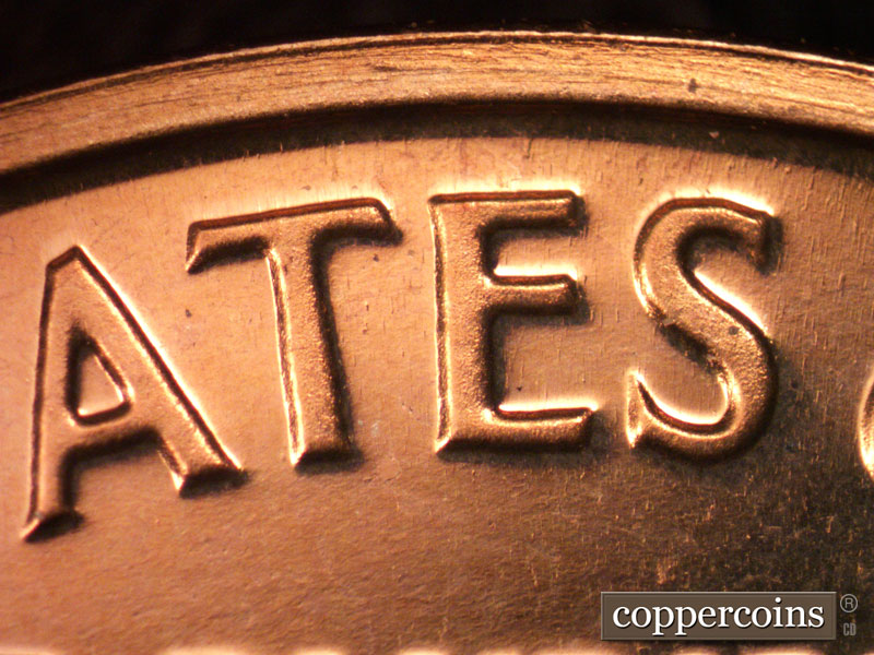 Die-stage B marker on 1963P•1DO•028P (1963 Doubled Die Obverse).