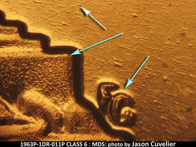 1963 Lincoln cent obverse proof, CopperCoins die 1963P•1DR•011P.