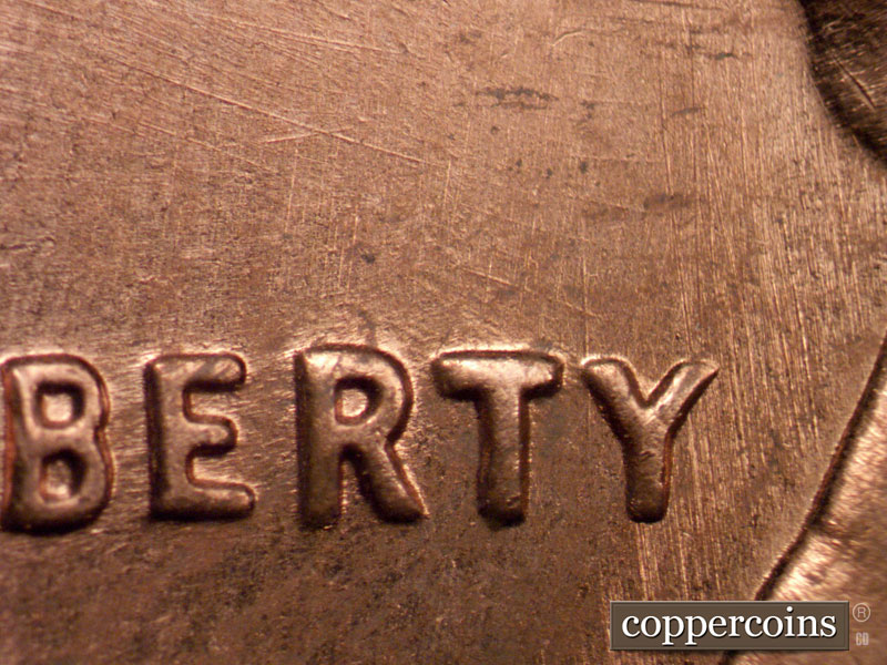 Die-stage B marker on 1968S•1DO•010 (1968 Doubled Die Obverse).