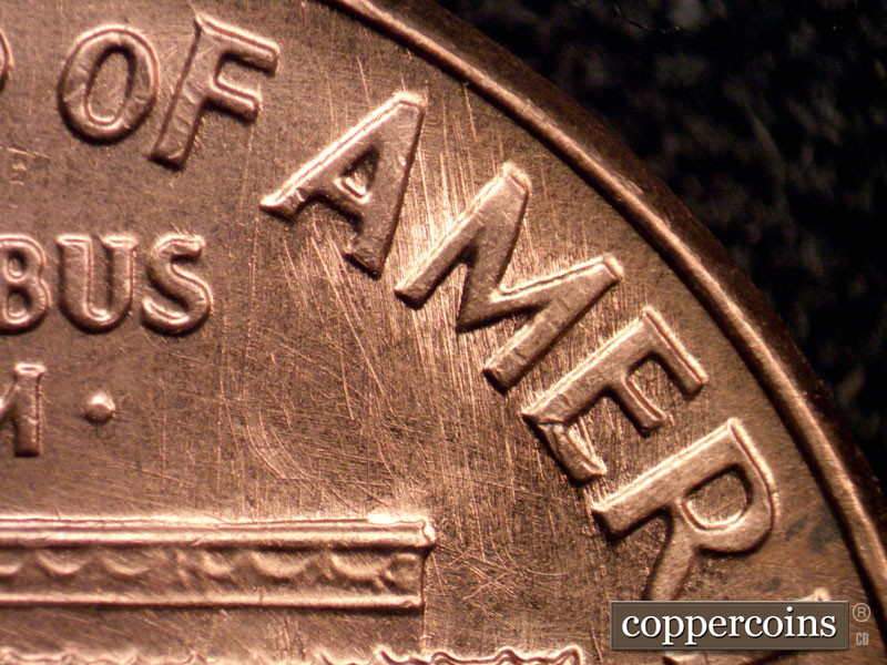Die-stage B marker on 1968S•1DO•010 (1968 Doubled Die Obverse).