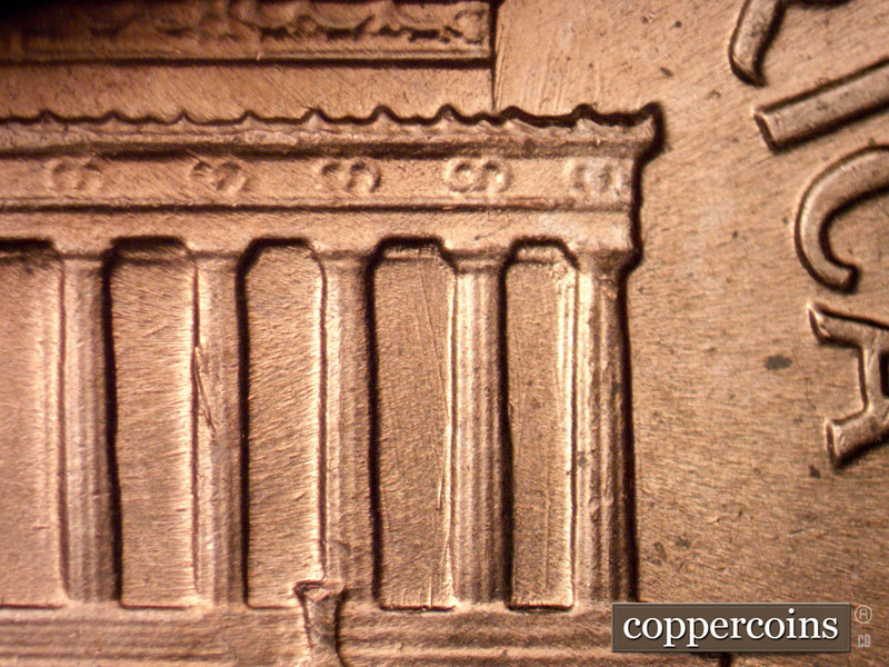 Die-stage C marker on 1968S•1DO•010 (1968 Doubled Die Obverse).