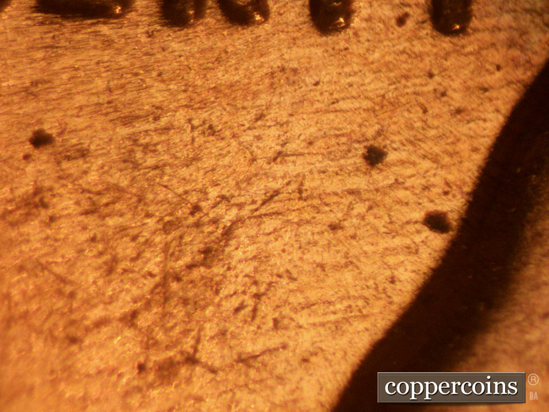 Die-stage C marker on 1968S•1MM•003 (1968 Repunched Mint Mark).