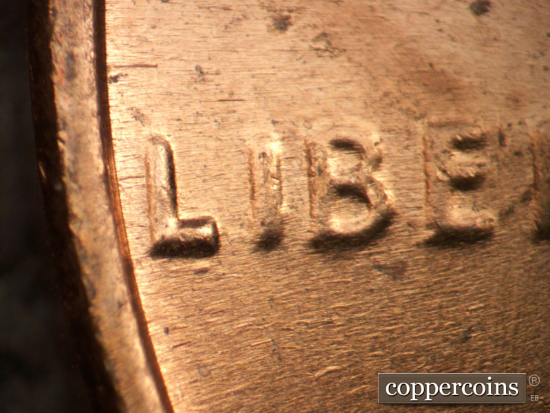 1970 Lincoln cent obverse, CopperCoins die 1970S•1DO•040.