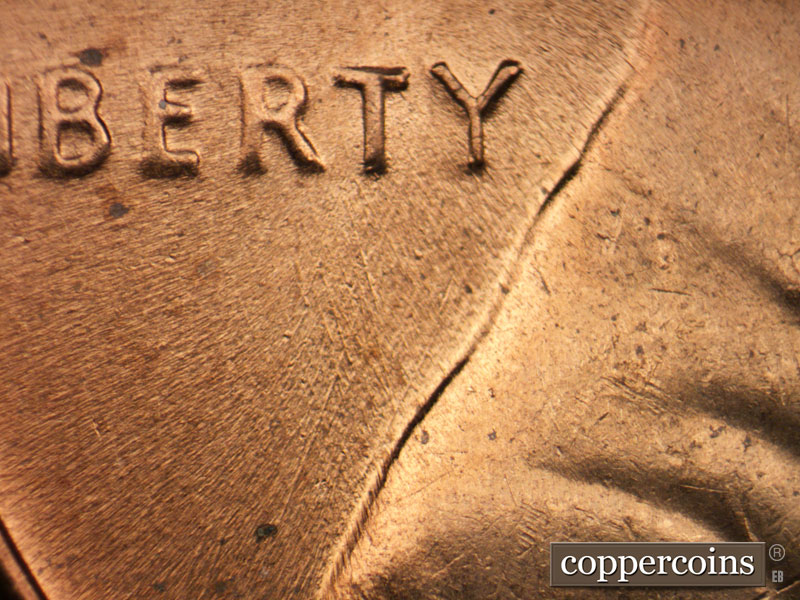 Die-stage C marker on 1971D•1MM•018 (1971 Repunched Mint Mark).