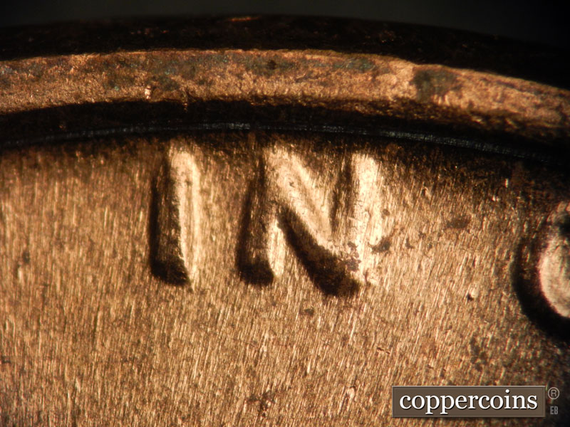 Die-stage C marker on 1972D•1DO•002 (1972 Doubled Die Obverse).