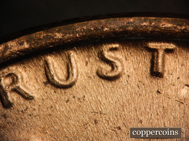Die-stage C marker on 1972D•1DO•002 (1972 Doubled Die Obverse).
