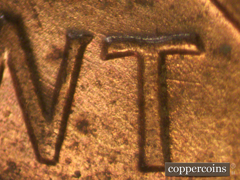 Die-stage C marker on 1972D•1MM•004 (1972 Repunched Mint Mark).