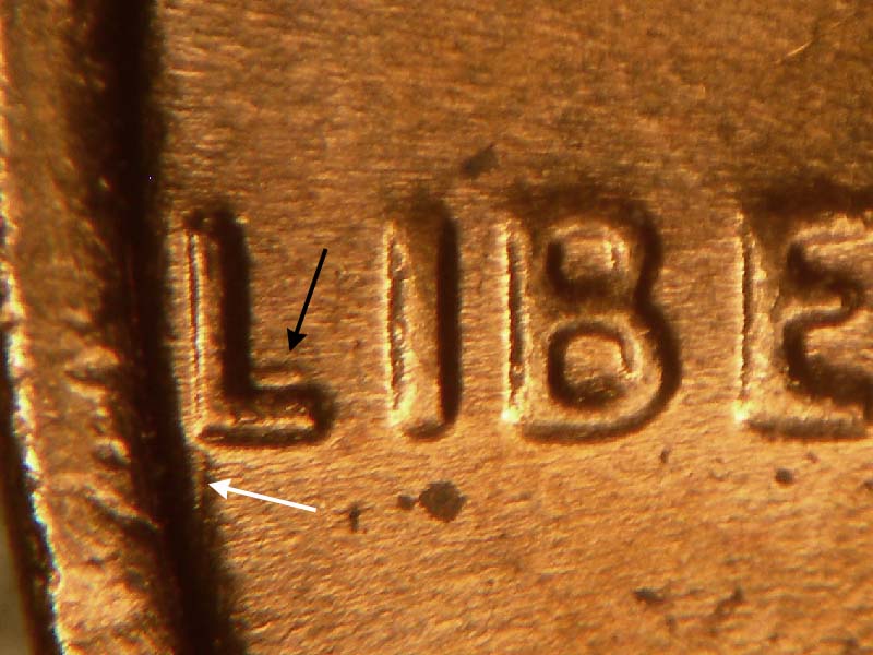 1972 Lincoln cent obverse, CopperCoins die 1972P•1DO•018.