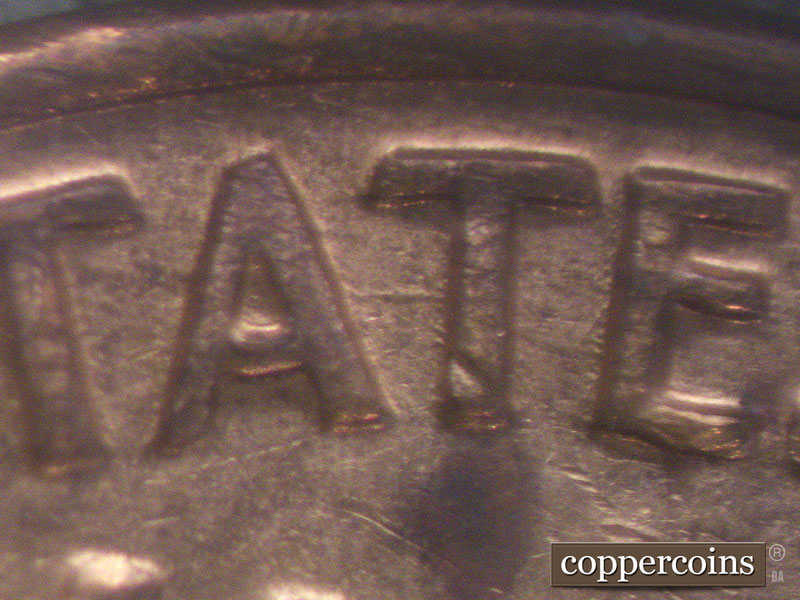 Die-stage C marker on 1972S•1MM•001 (1972 Repunched Mint Mark).
