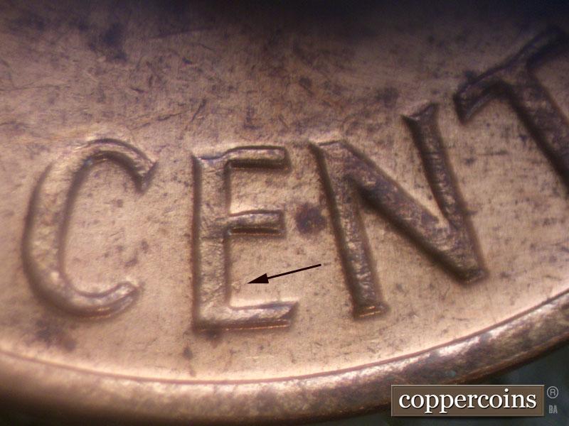 Die-stage C marker on 1972S•1MM•001 (1972 Repunched Mint Mark).
