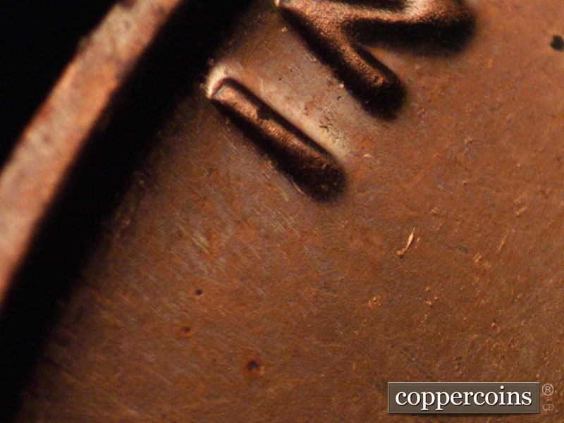 Die-stage B marker on 1973S•1MM•002P (1973 Repunched Mint Mark).