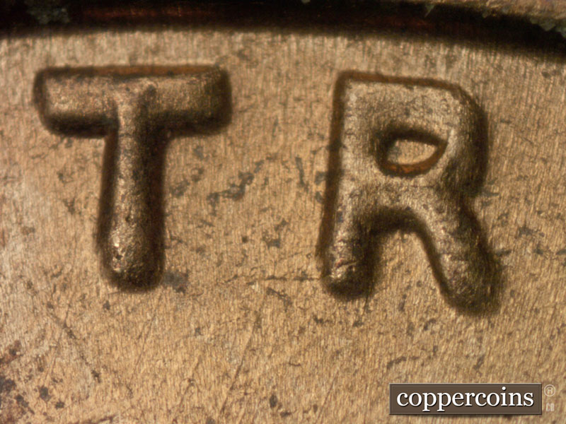1974 Lincoln cent obverse, CopperCoins die 1974D•1DO•004.