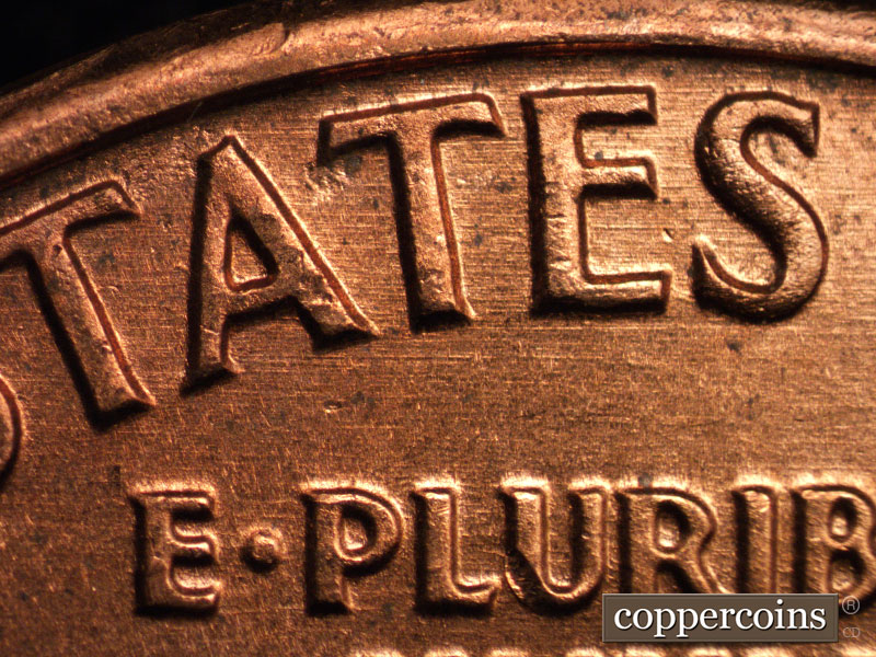 Die-stage B marker on 1974D•1MM•011 (1974 Repunched Mint Mark).