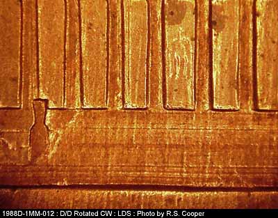 Die-stage C marker on 1988D•1MM•012 (1988 Repunched Mint Mark).