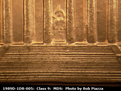 1989 Lincoln cent obverse, CopperCoins die 1989D•1DR•005.