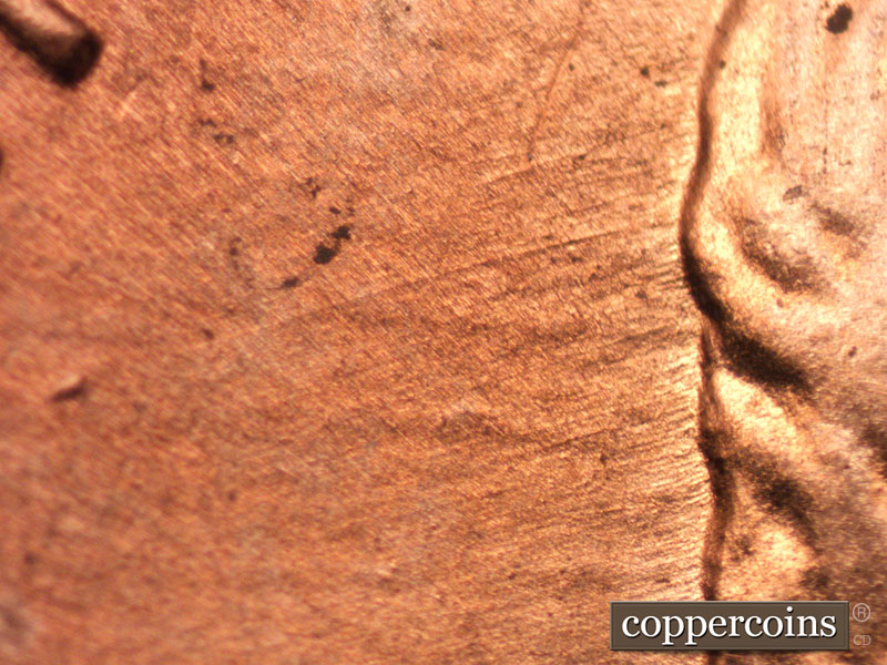 Die-stage B marker on 1989D•1MM•011 (1989 Repunched Mint Mark).