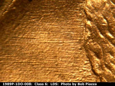 Die-stage C marker on 1989P•1DO•008 (1989 Doubled Die Obverse).