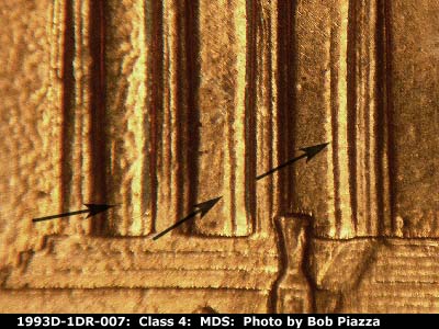 1993 Lincoln cent obverse, CopperCoins die 1993D•1DR•007.
