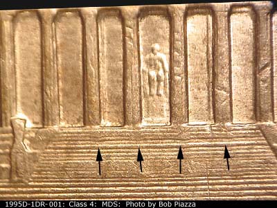1995 Lincoln cent obverse, CopperCoins die 1995D•1DR•001.