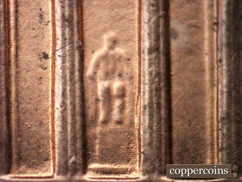 1998 Lincoln cent obverse, CopperCoins die 1998D•1DR•005.