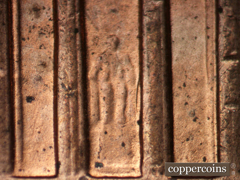1998 Lincoln cent obverse, CopperCoins die 1998D•1DR•006.