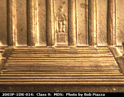 2003 Lincoln cent obverse, CopperCoins die 2003P•1DR•014.