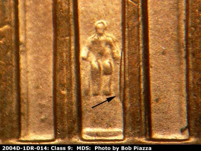 2004 Lincoln cent obverse, CopperCoins die 2004D•1DR•014.