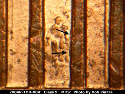 2004 Lincoln cent obverse, CopperCoins die 2004P•1DR•004.