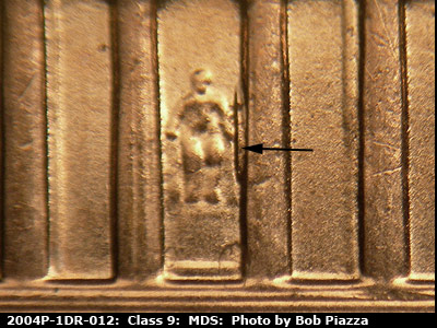 2004 Lincoln cent obverse, CopperCoins die 2004P•1DR•012.