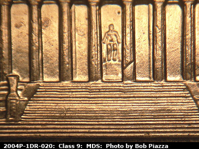 2004 Lincoln cent obverse, CopperCoins die 2004P•1DR•020.
