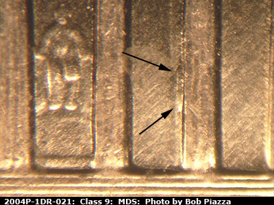 2004 Lincoln cent obverse, CopperCoins die 2004P•1DR•021.