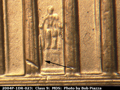 2004 Lincoln cent obverse, CopperCoins die 2004P•1DR•023.