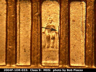 2004 Lincoln cent obverse, CopperCoins die 2004P•1DR•033.