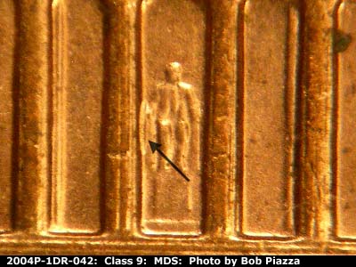 2004 Lincoln cent obverse, CopperCoins die 2004P•1DR•042.