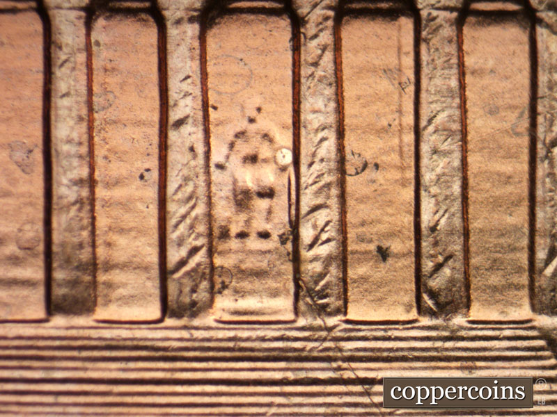2005 Lincoln cent obverse, CopperCoins die 2005P•1DR•002.
