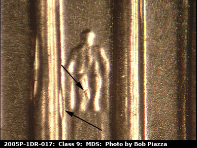 2005 Lincoln cent obverse, CopperCoins die 2005P•1DR•017.