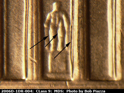 2006 Lincoln cent obverse, CopperCoins die 2006D•1DR•004.