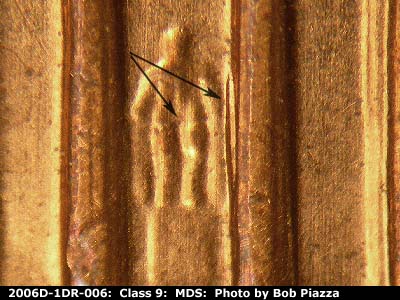 2006 Lincoln cent obverse, CopperCoins die 2006D•1DR•006.