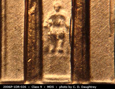 2006 Lincoln cent obverse, CopperCoins die 2006P•1DR•026.