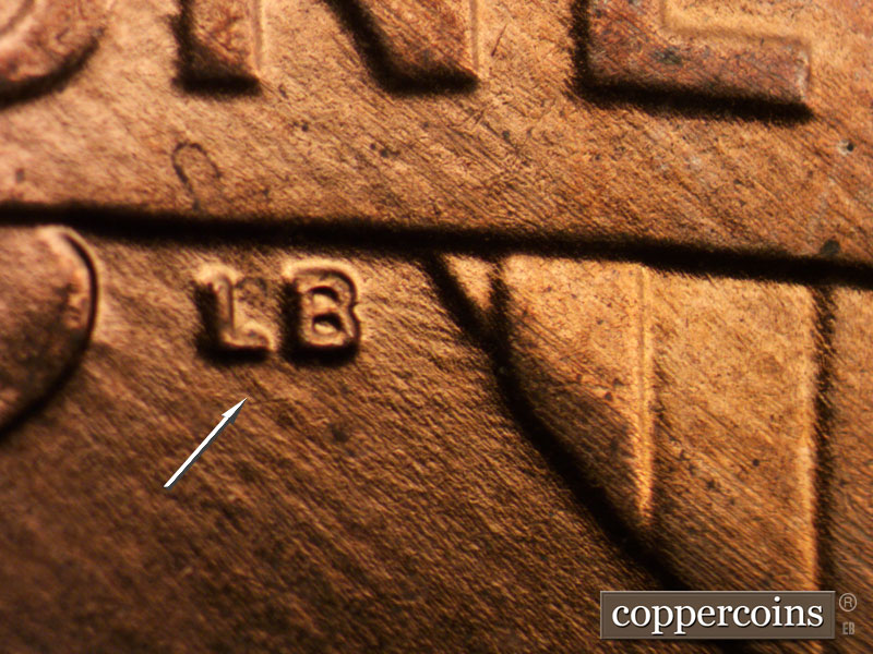 Die-stage C marker on 2012P•1DO•002 (2012 Doubled Die Obverse).