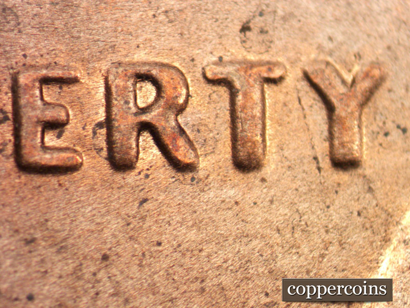 2013 Lincoln cent obverse, CopperCoins die 2013P•1DO•005.