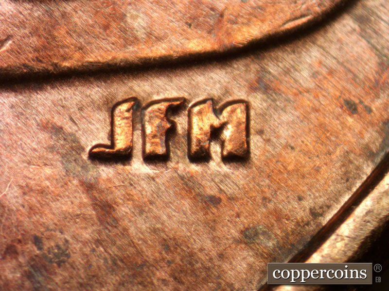 Die-stage B marker on 2013P•1DR•001 (2013 Doubled Die Reverse).