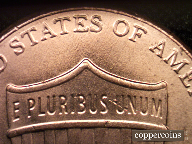 Die-stage C marker on 2015P•1DO•001 (2015 Doubled Die Obverse).