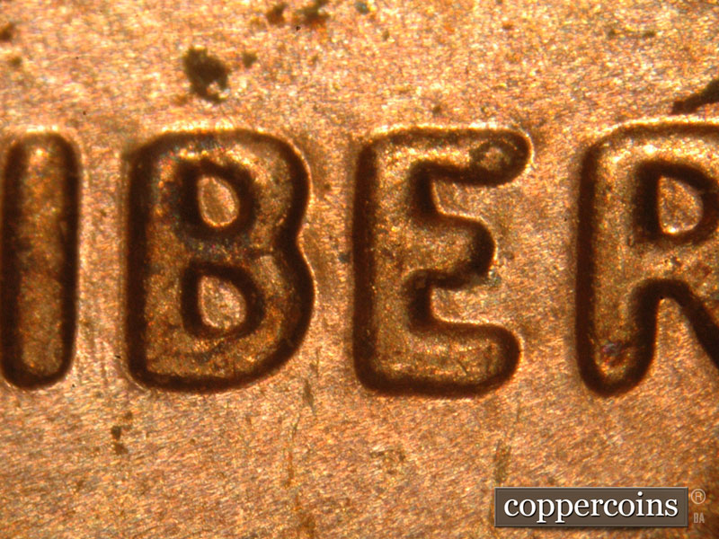 Die-stage C marker on 2015P•1DO•003 showing A very strong spread on all of LIBERTY.