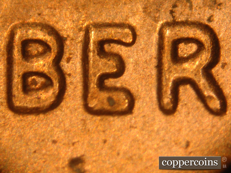 Die-stage C marker on 2015P•1DO•004 showing Very strong doubling is seen on LIBERTY.