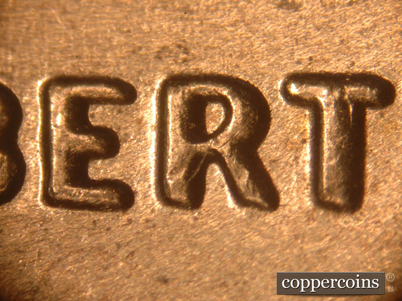 Die-stage C marker on 2016P•1DO•001 showing A very strong spread is seen on LIBERTY.