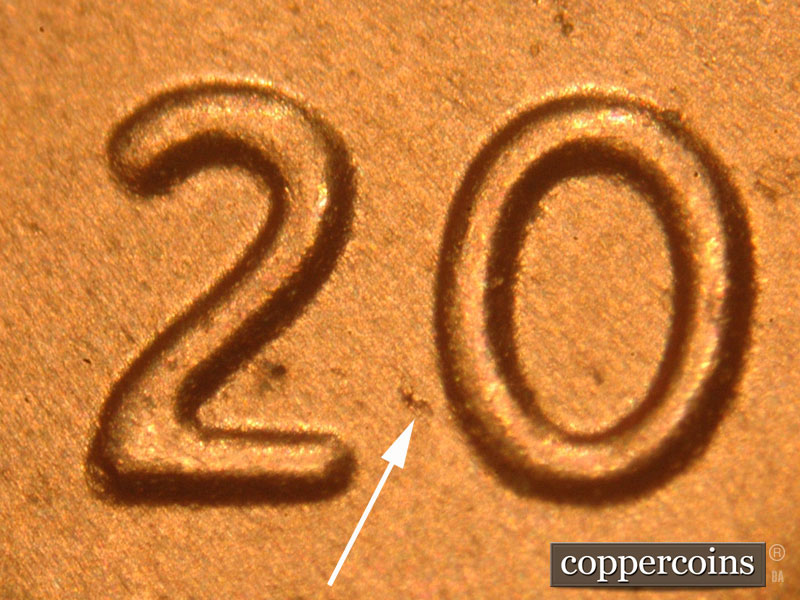 2016 Lincoln cent obverse, CopperCoins die 2016P•1DO•003.