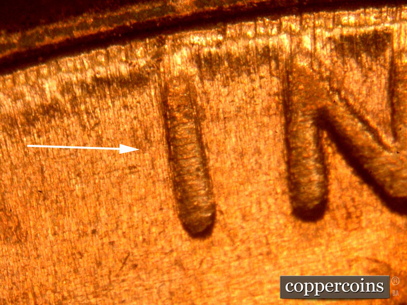 Die-stage C marker on 2016P•1DO•004 (2016 Doubled Die Obverse).